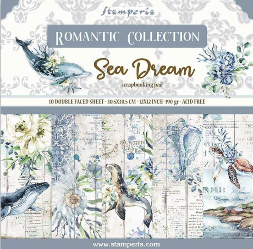 Romantic Collection - Sea Dream 12 x 12 Stamperia