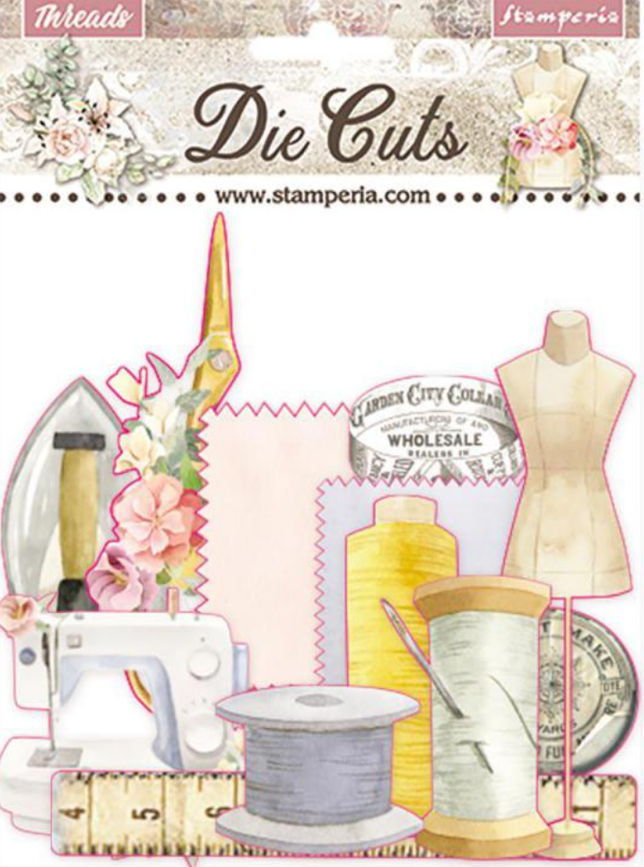 Romantic Collection - Threads Die Cuts Stamperia