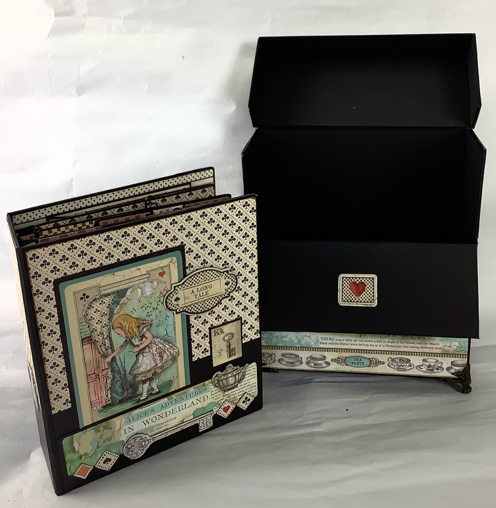 Craft Workshop No 16 - The Pickwick Drop Front Case and Mini Album