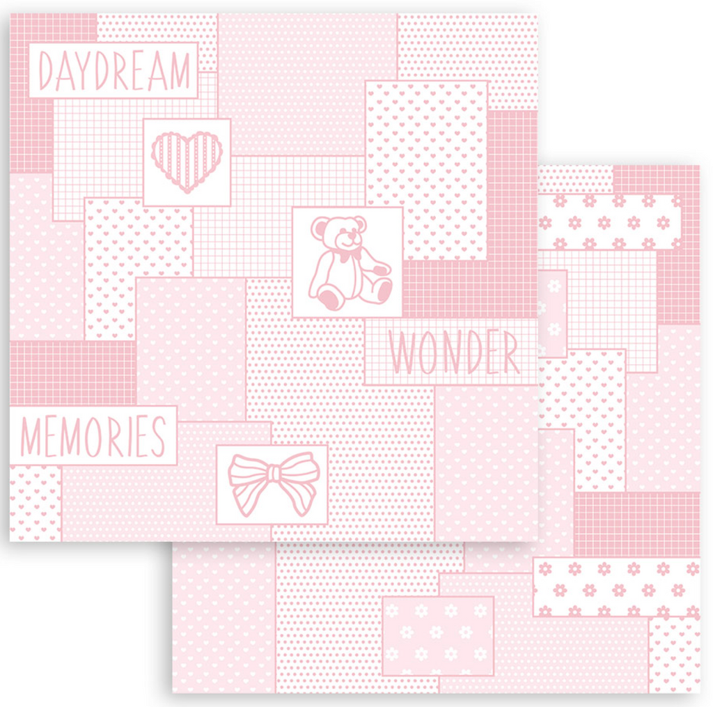 Babydream Pink 12 x 12 by Stamperia