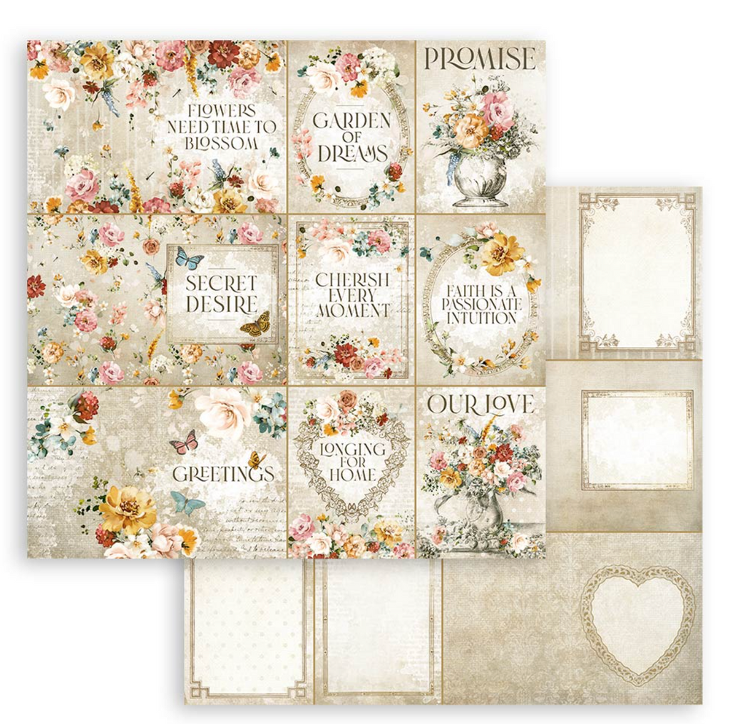 Garden of Promises 8 x 8 Pad Stamperia