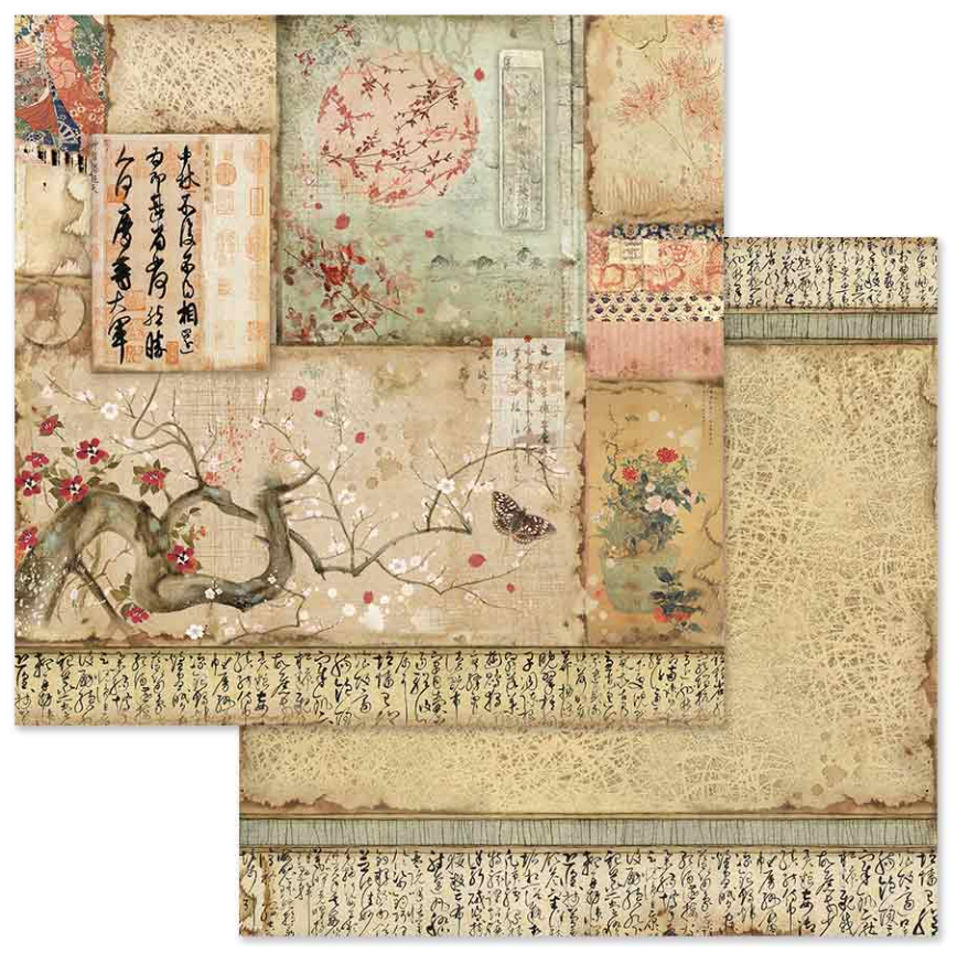 Oriental Garden 12 x 12 by Stamperia