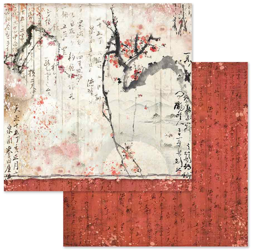 Oriental Garden 12 x 12 by Stamperia