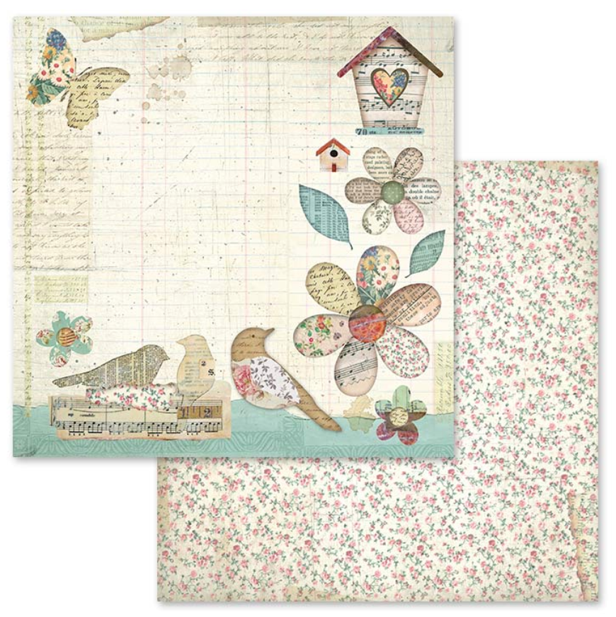 Garden 12 x 12 Pad Stamperia