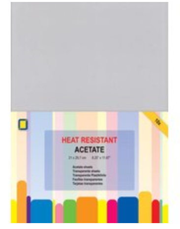 JEJE A4 Acetate 5 pack