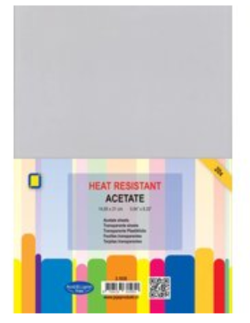 JEJE A4 Heat Resistant Acetate 10 pack