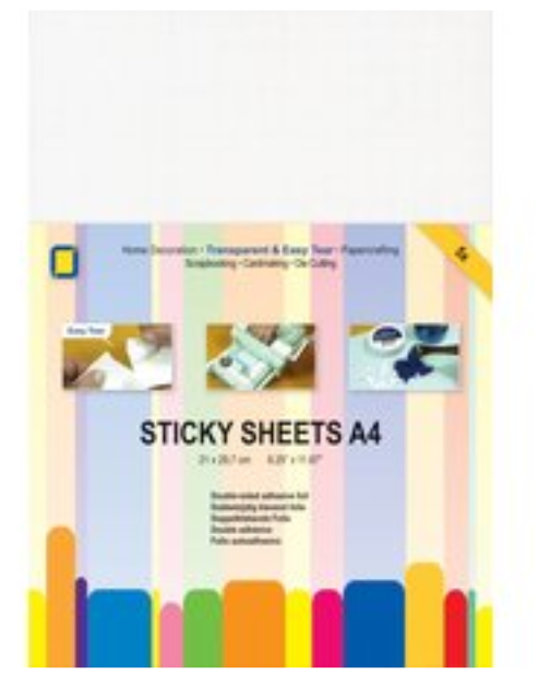 JEJE A4 Sticky Sheets 5