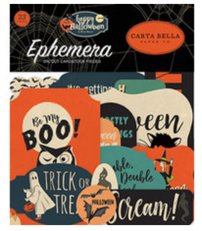 Carta Bella Happy Halloween Ephemera