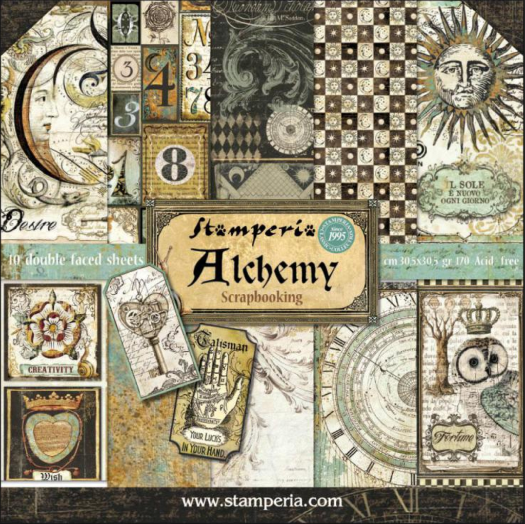 Alchemy 12 x 12 by Stamperia