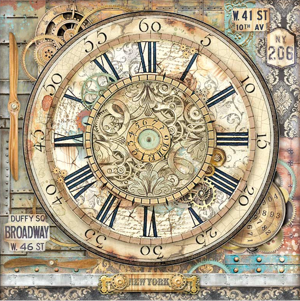 Sir Vagabond Aviator 12 x 12 by Stamperia