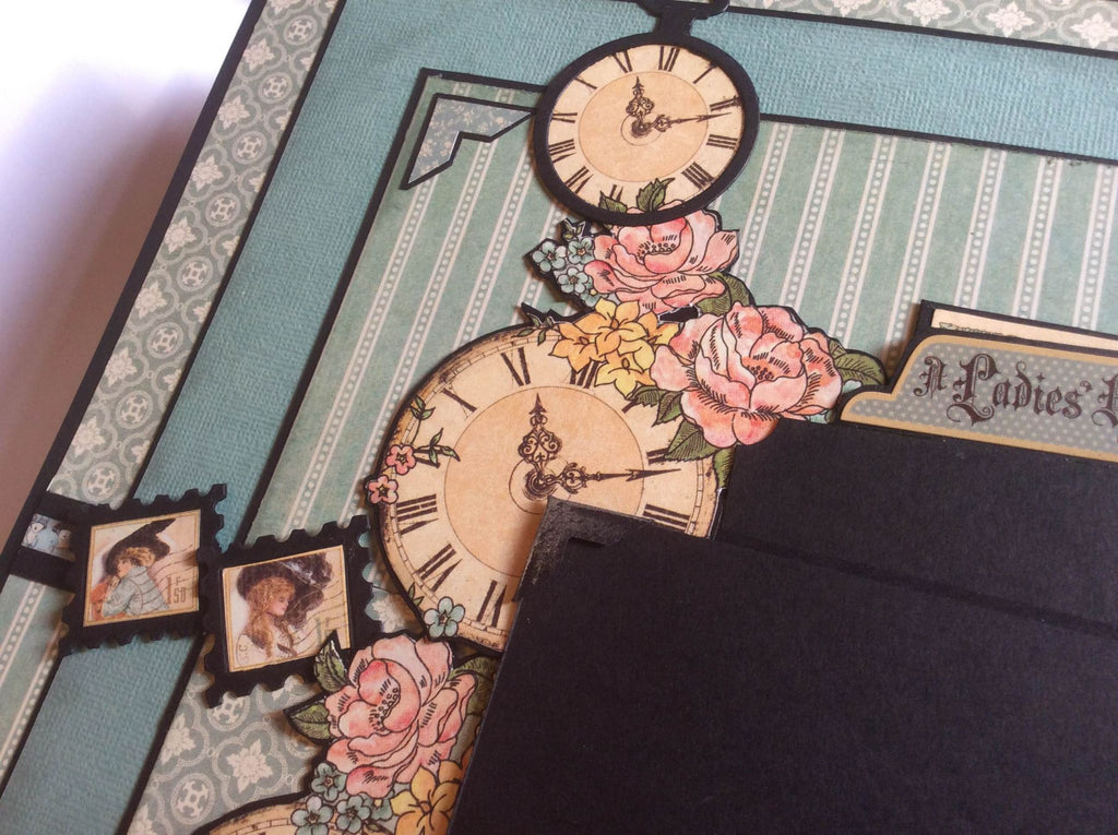 A Ladies Diary 12 x 12 Scrapbook PDF Tutorial