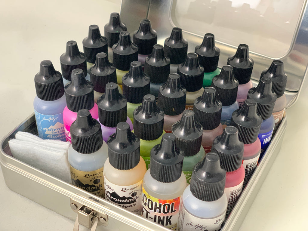 Alcohol Inks and Tin Bundle Ranger
