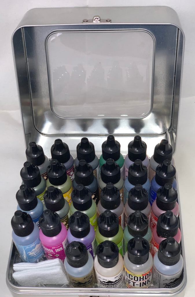 Alcohol Inks and Tin Bundle Ranger