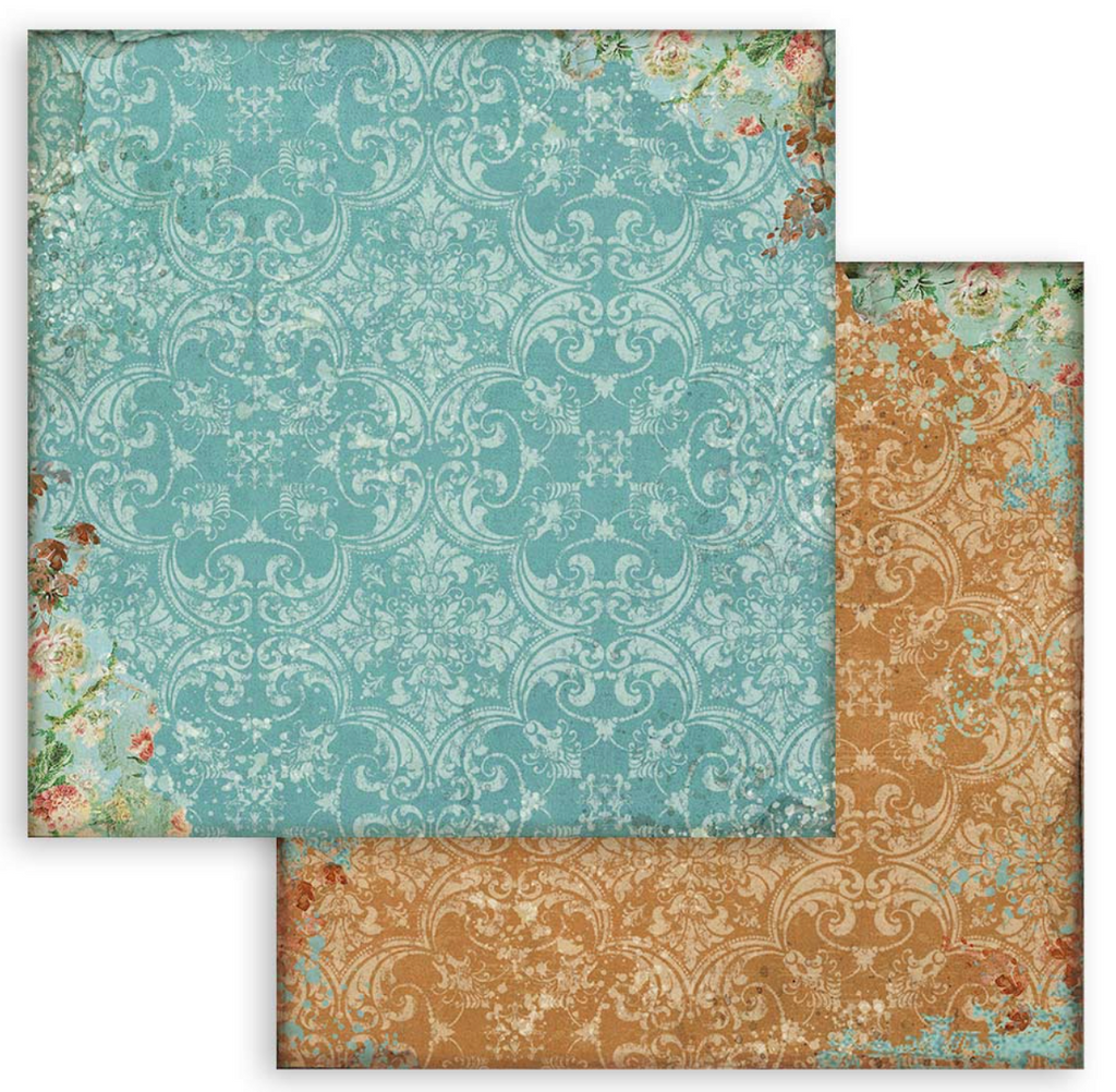 Desire 12 x 12 Backgrounds Pad Stamperia