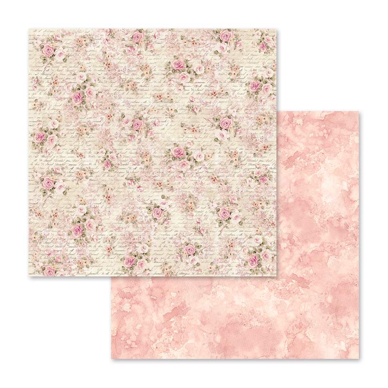 Stamperia Shabby Rose 12 x 12 Paper Pad