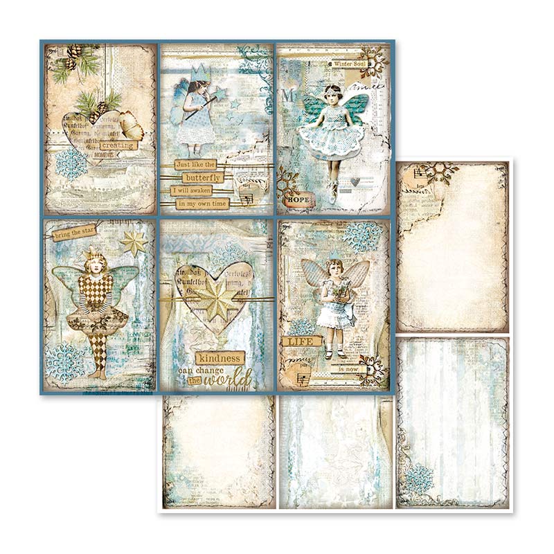 Blues 12 x 12 Paper Pad Stamperia