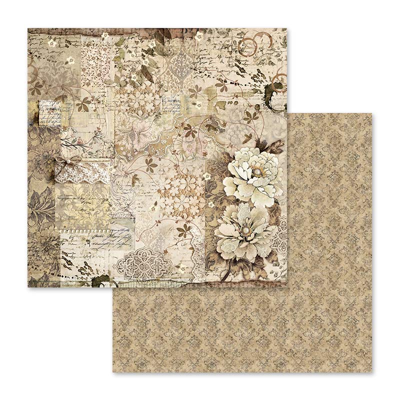 Stamperia Old Lace 12 x 12 Paper Pad