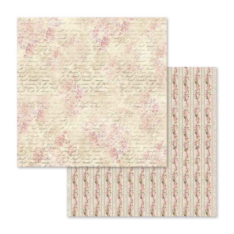 Stamperia Shabby Rose 12 x 12 Paper Pad