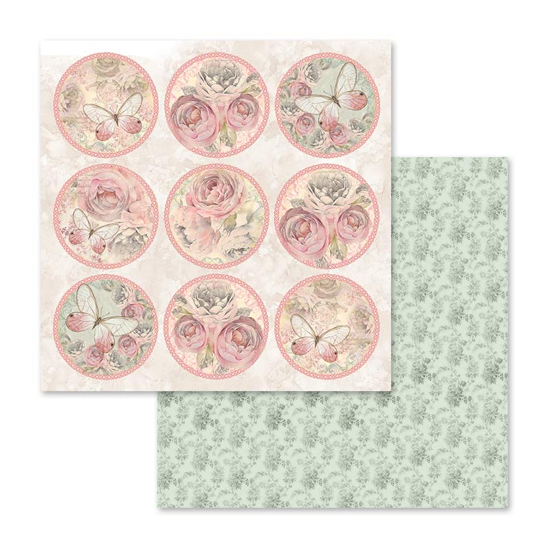 Stamperia Shabby Rose 12 x 12 Paper Pad