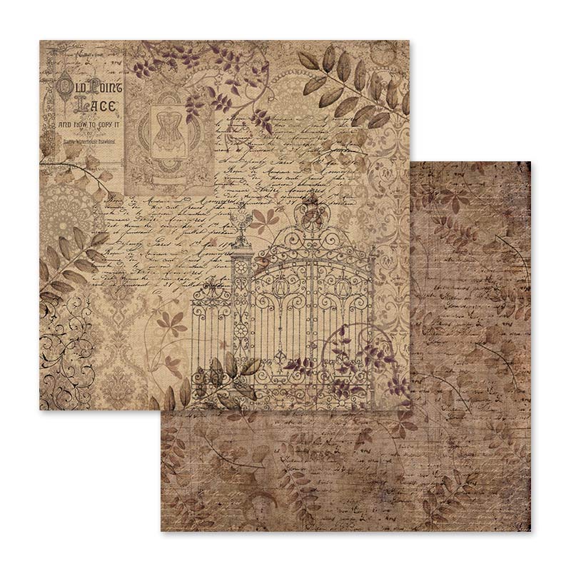Stamperia Old Lace 12 x 12 Paper Pad
