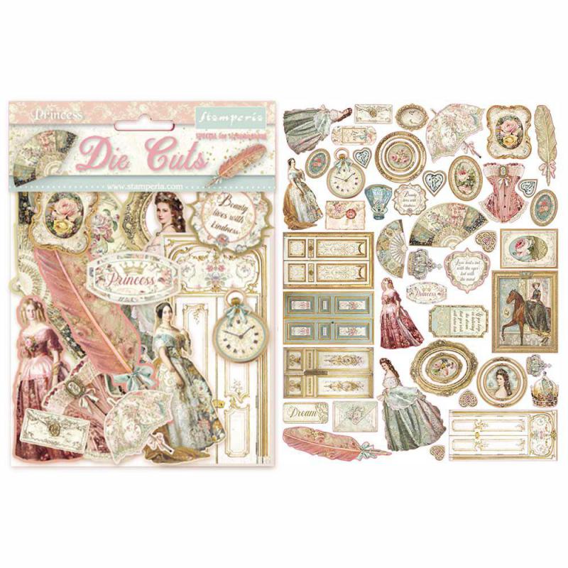 Princess Die Cuts Stamperia