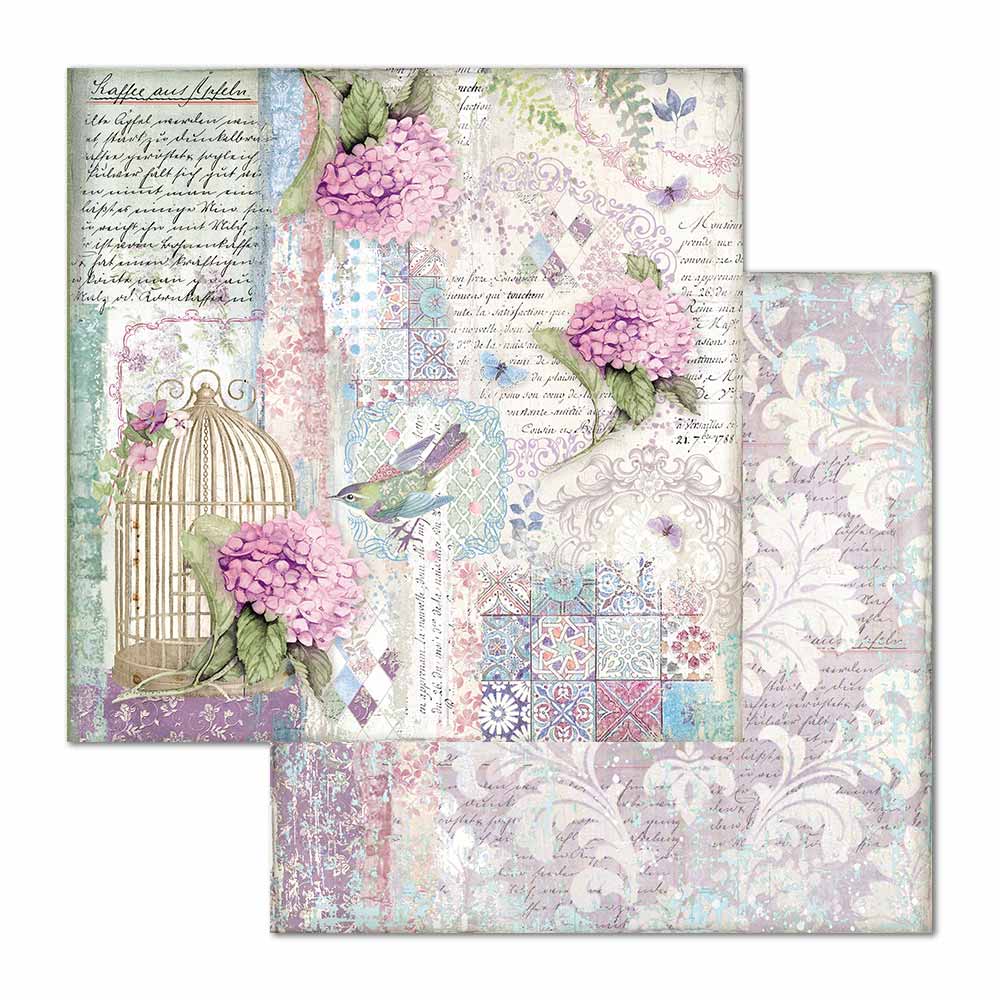 Hortensia 12 x 12 Paper Pad Stamperia