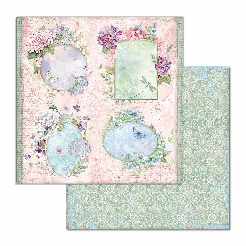 Hortensia 12 x 12 Paper Pad Stamperia