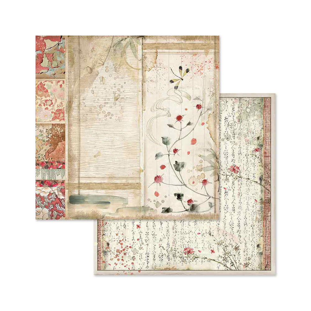 Stamperia Oriental Garden 8 x 8 Paper Pad