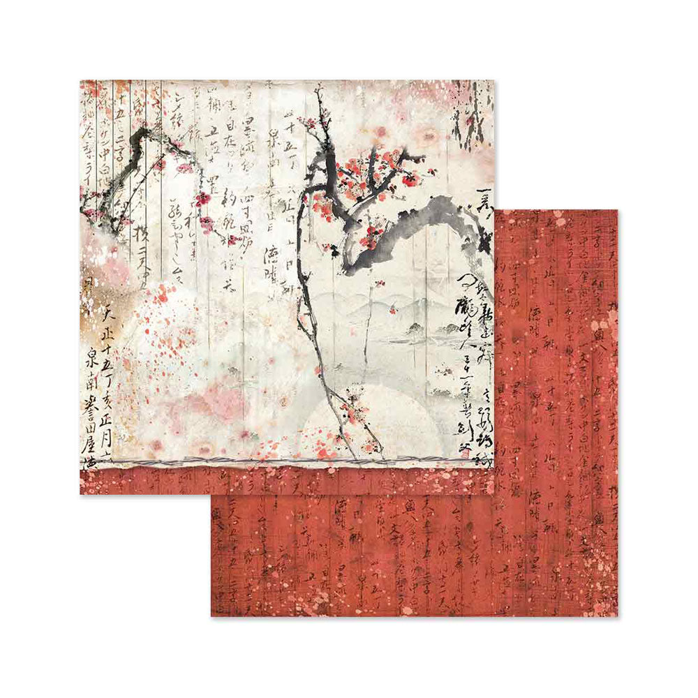 Stamperia Oriental Garden 8 x 8 Paper Pad