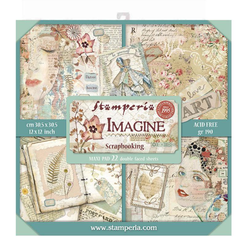 Imagine 12 x 12 Maxi by Stamperia