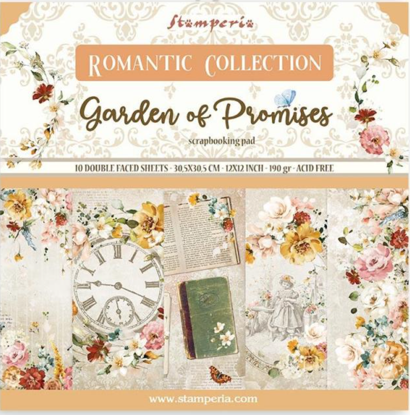 Garden of Promises 12 x 12 pad Stamperia