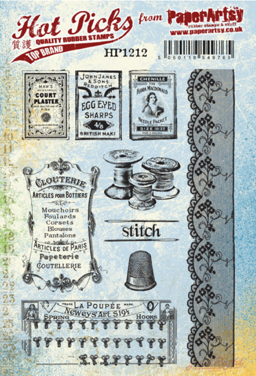 Eclectica EKC06 Stamp Set Paperartsy