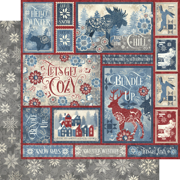 Let's Get Cozy 12 x 12 Collection Pack Graphic 45