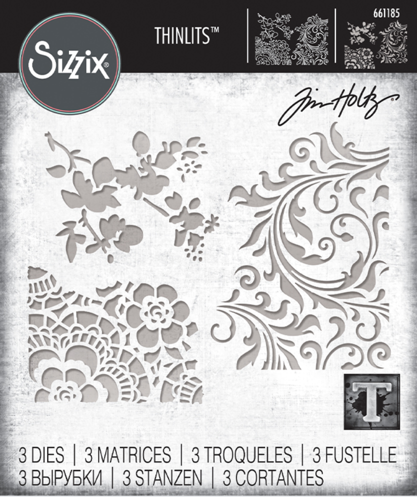 Mixed Media 2 Thinlits Die Set Tim Holtz