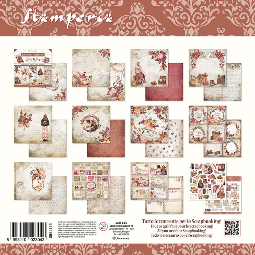 Romantic Collection - Our Way 6 x 6 Pad Stamperia