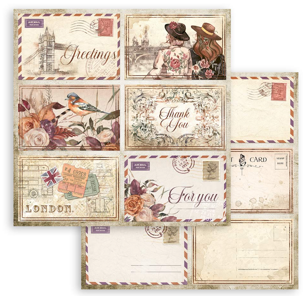 Romantic Collection- Our Way 12 x 12 Pad Stamperia