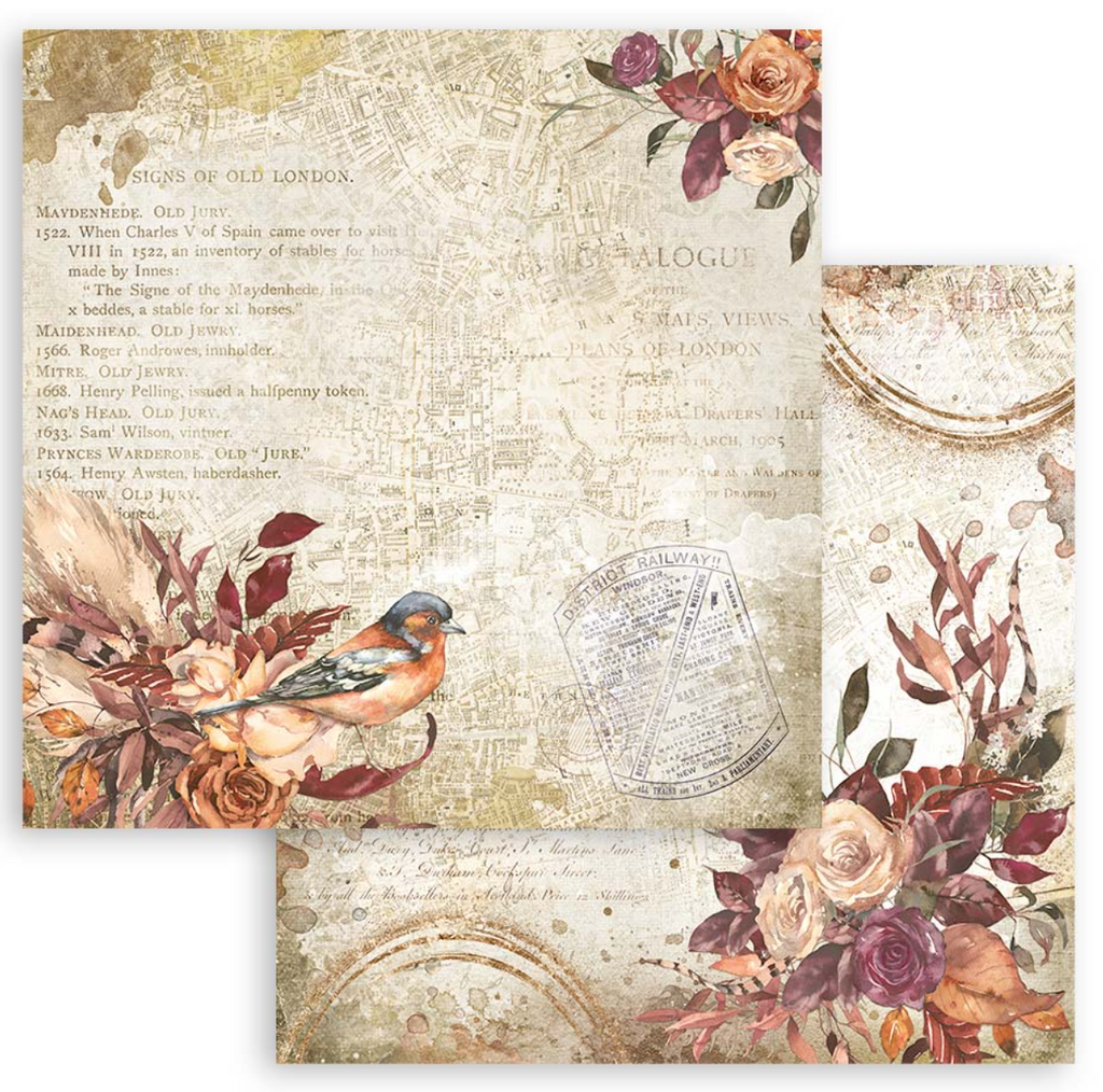 Romantic Collection- Our Way 12 x 12 Pad Stamperia