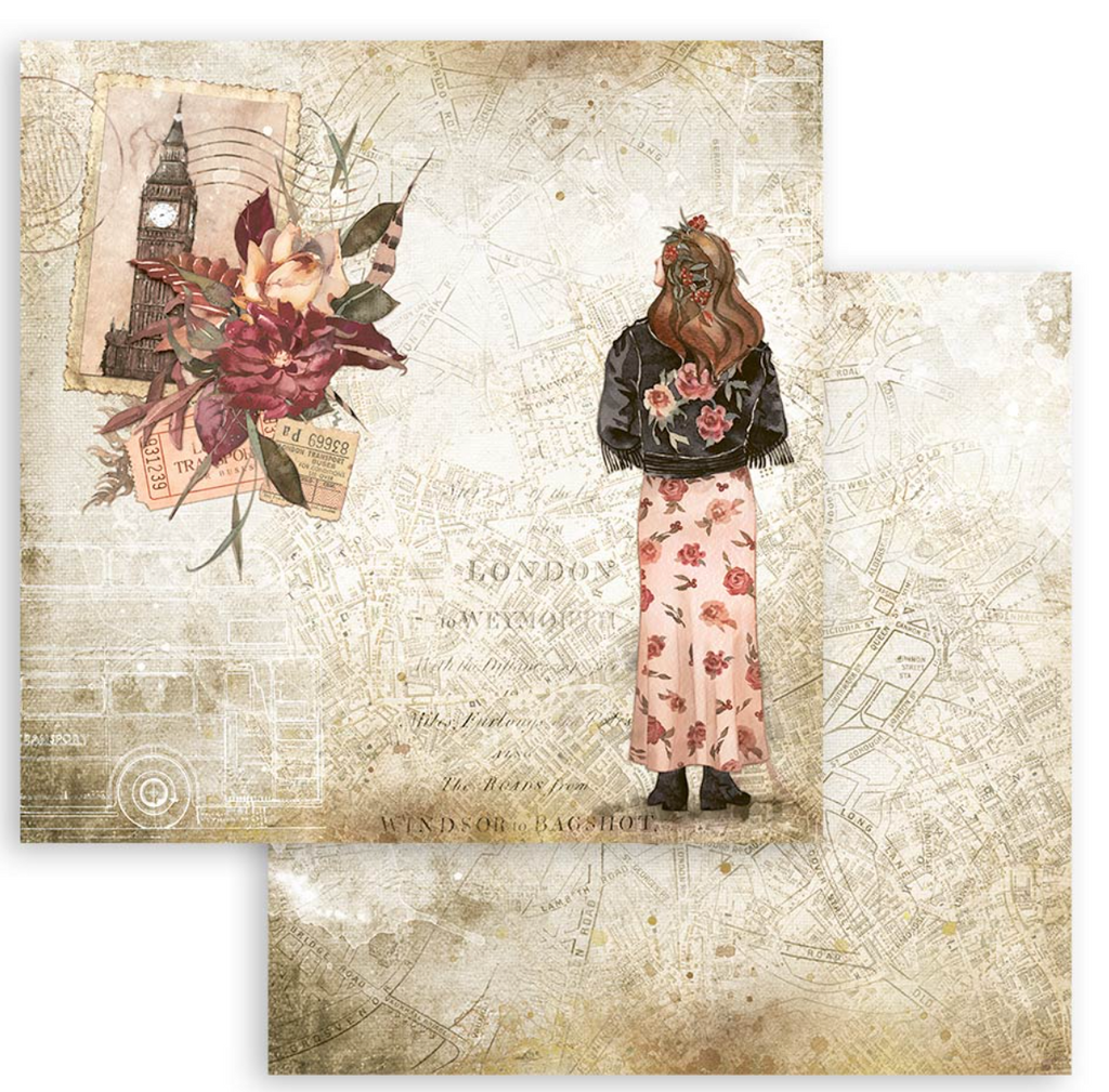 Romantic Collection - Our Way 6 x 6 Pad Stamperia
