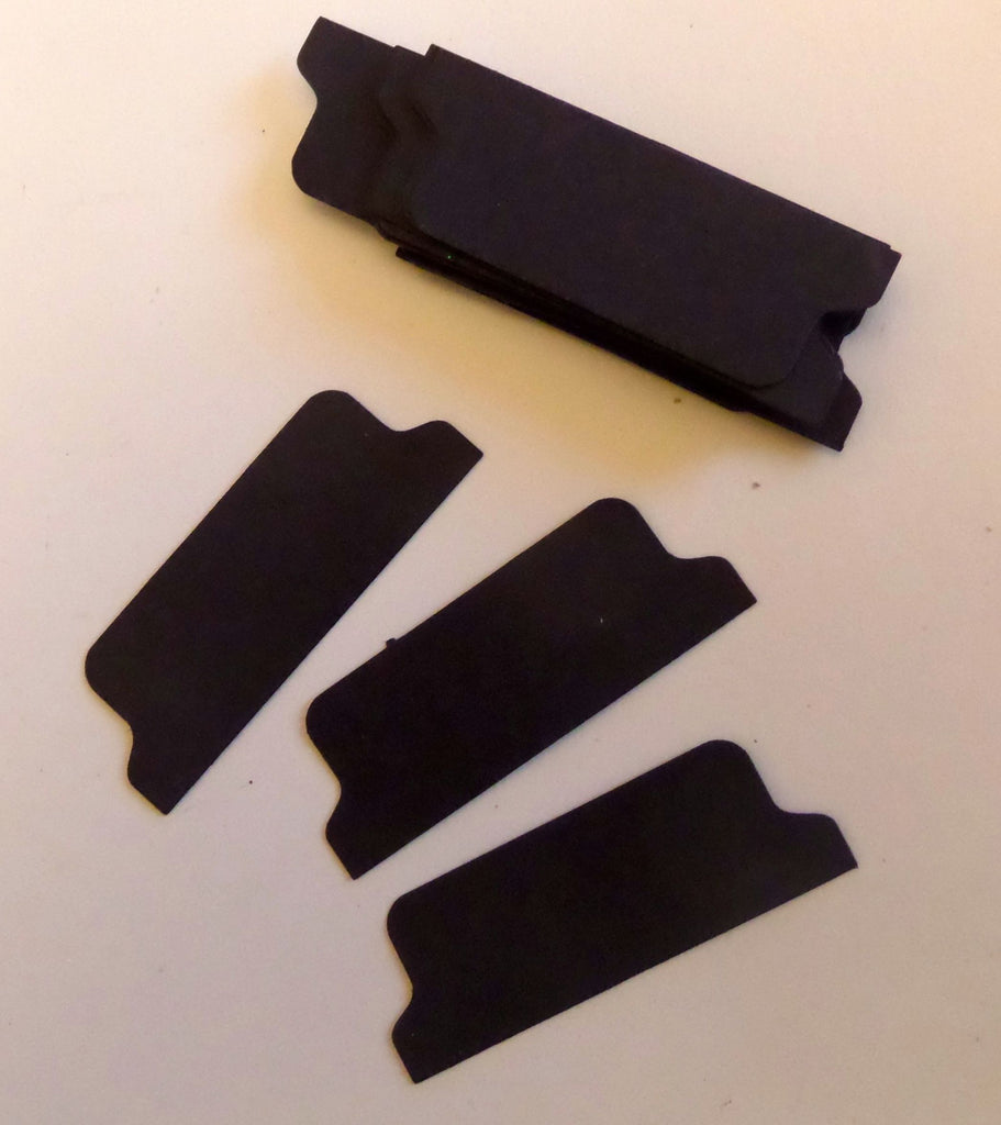 Pack of 20 Black File Tabs