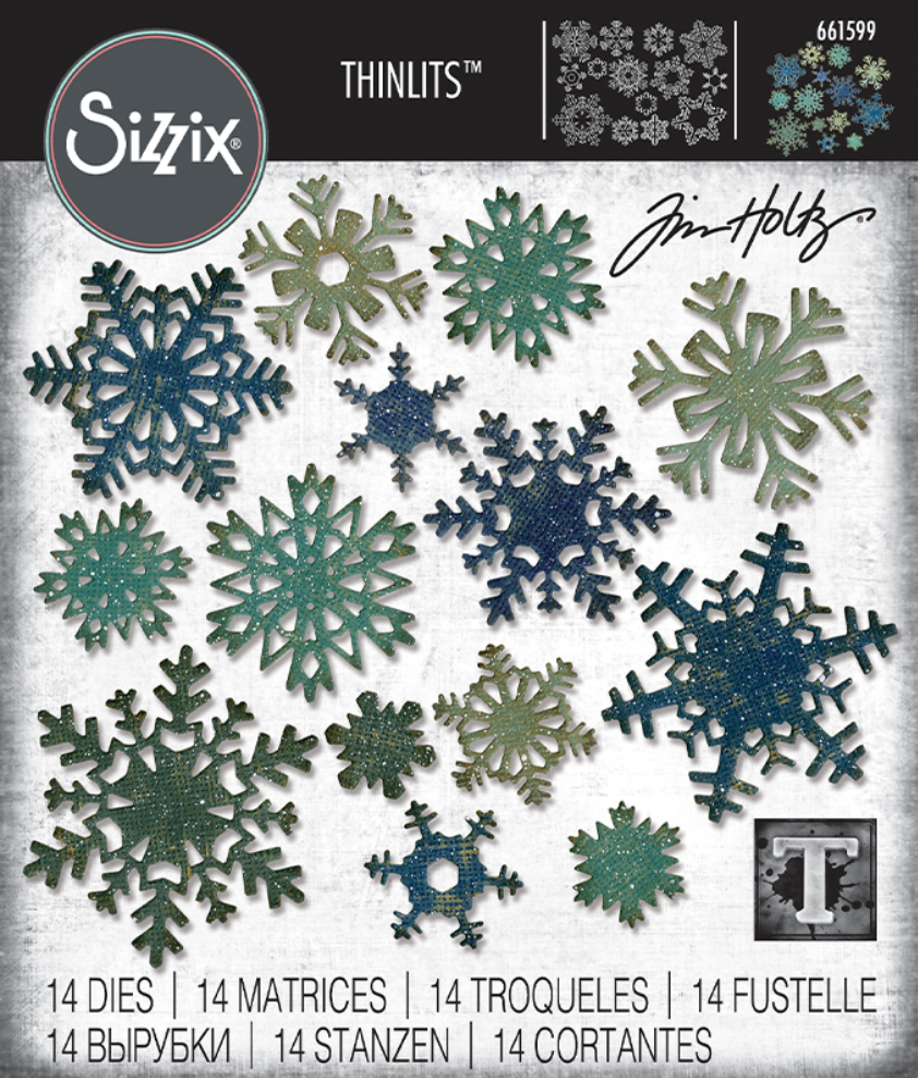 Paper Snowflakes Thinlits Die Set Tim Holtz