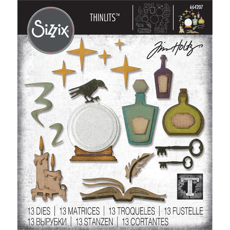 Frightful Things Thinlits Die Set Tim Holtz