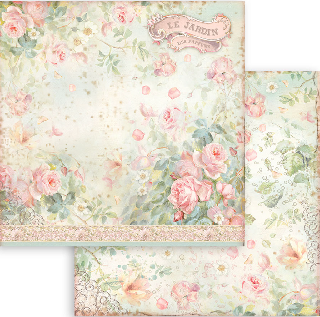 Rose Parfum 12 x 12 Pad Stamperia