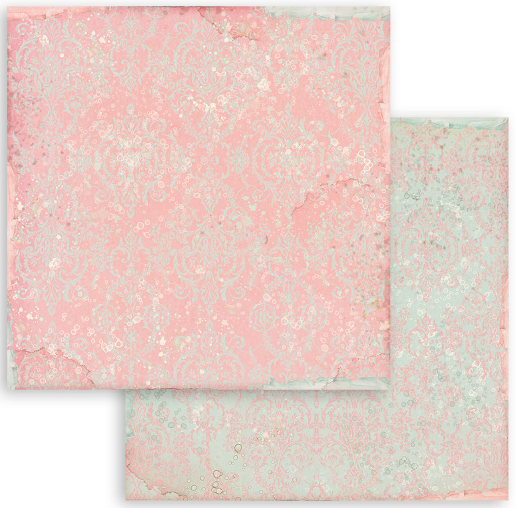 Rose Parfum 12 x 12 Backgrounds Pad Stamperia