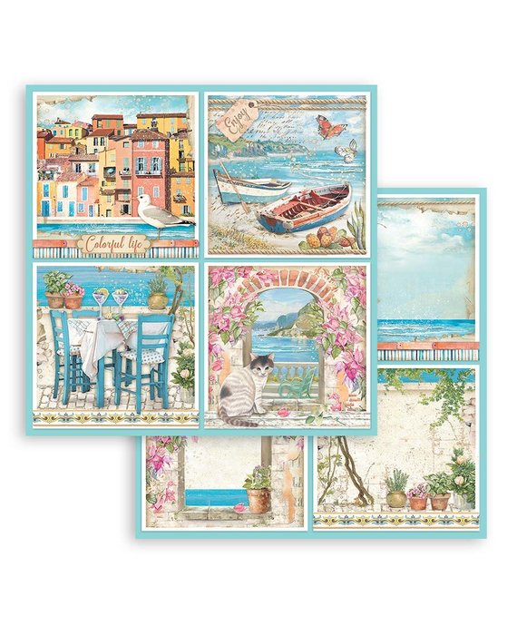 Blue Dream Paper Bundle Stamperia