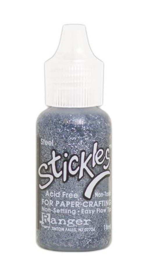 Steel Stickles Glitter Glue - 18ml
