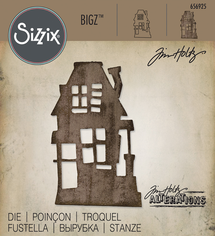 Rickety House Bigz Die Tim Holtz