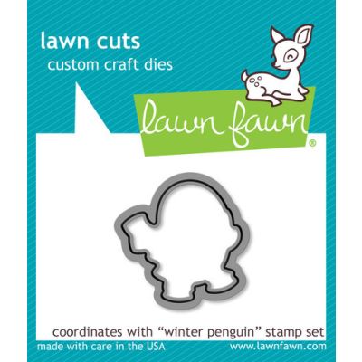 Winter Penguin Stamp and Die Set Lawn Fawn