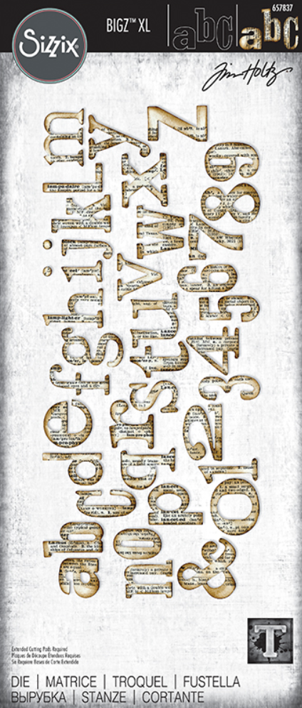 Word Play Bigz XL Die Tim Holtz